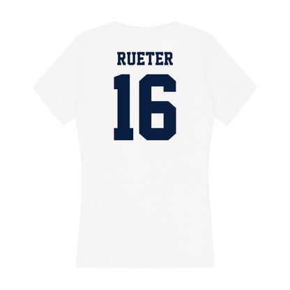 Northern Arizona - NCAA Women's Soccer : Kathryn Rueter - Women's V-Neck T-Shirt-1