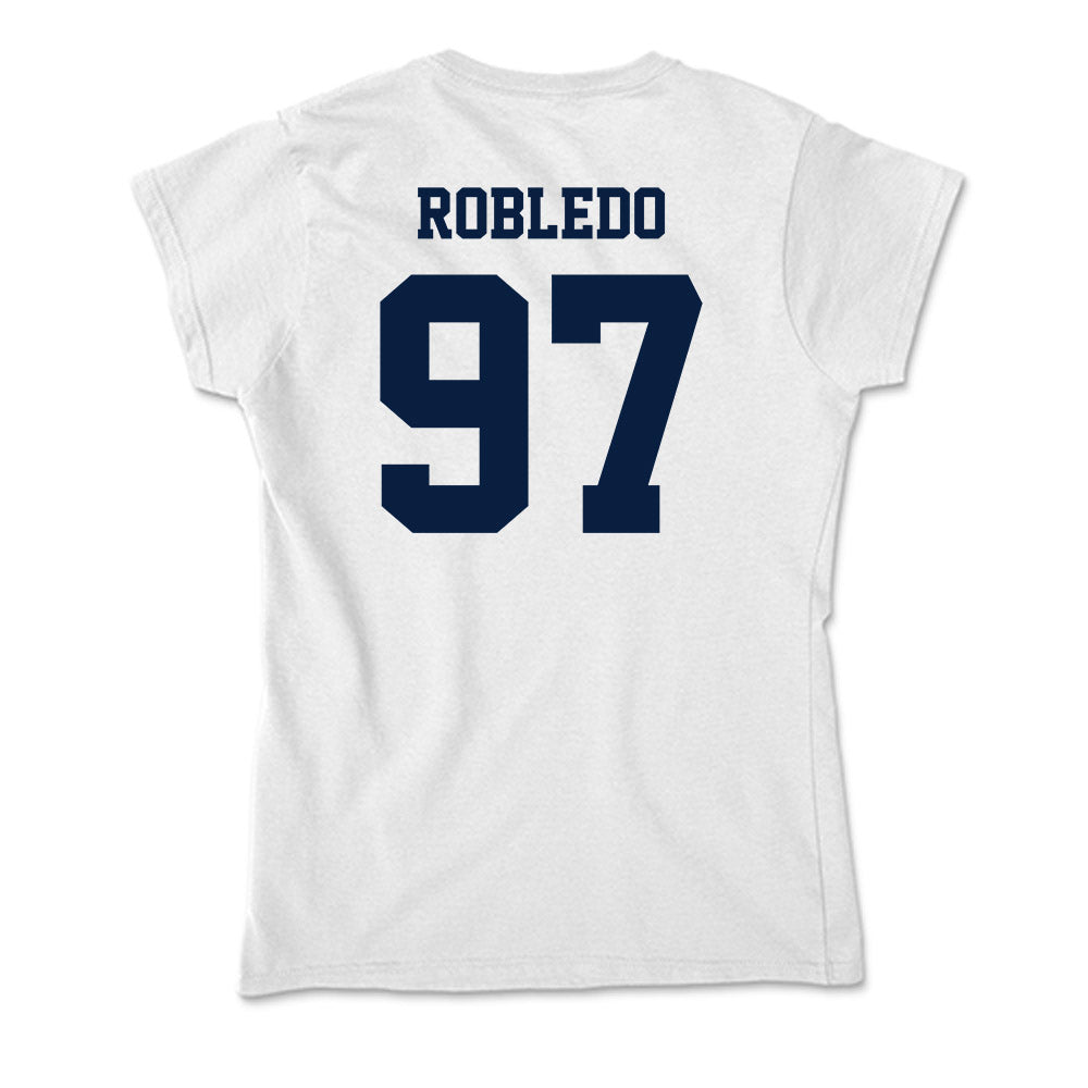 Northern Arizona - NCAA Football : Daniel Robledo - Soft Style Women’s T-Shirt-1