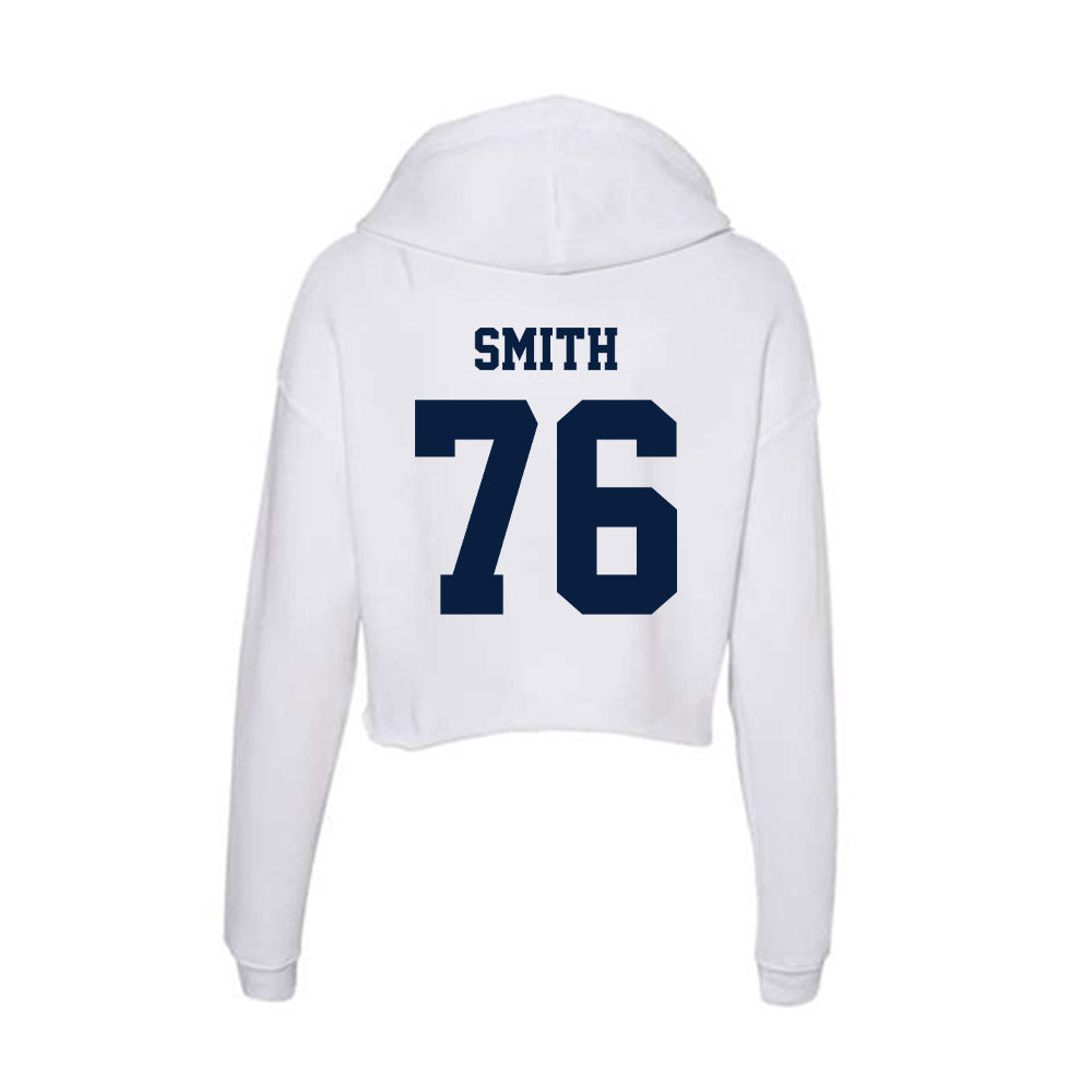 Northern Arizona - NCAA Football : Seth Smith - Women's Crop Fleece Hoodie-1