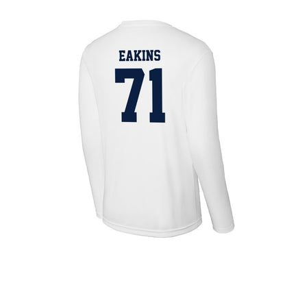 Northern Arizona - NCAA Football : Steven Eakins - Activewear Long Sleeve T-Shirt-1