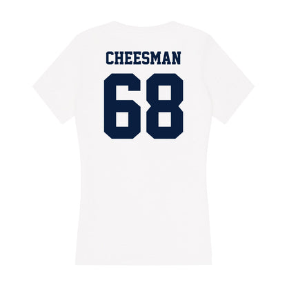 Northern Arizona - NCAA Football : Ryan Cheesman - Women's V-Neck T-Shirt-1