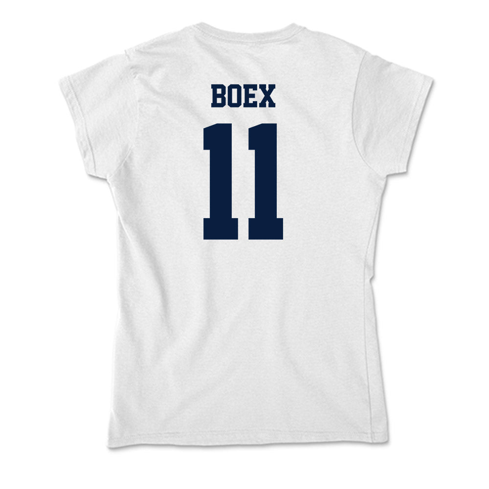 Northern Arizona - NCAA Women's Soccer : micala boex - Soft Style Women’s T-Shirt-1