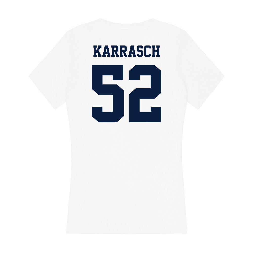 Northern Arizona - NCAA Football : Mattis Karrasch - Women's V-Neck T-Shirt-1