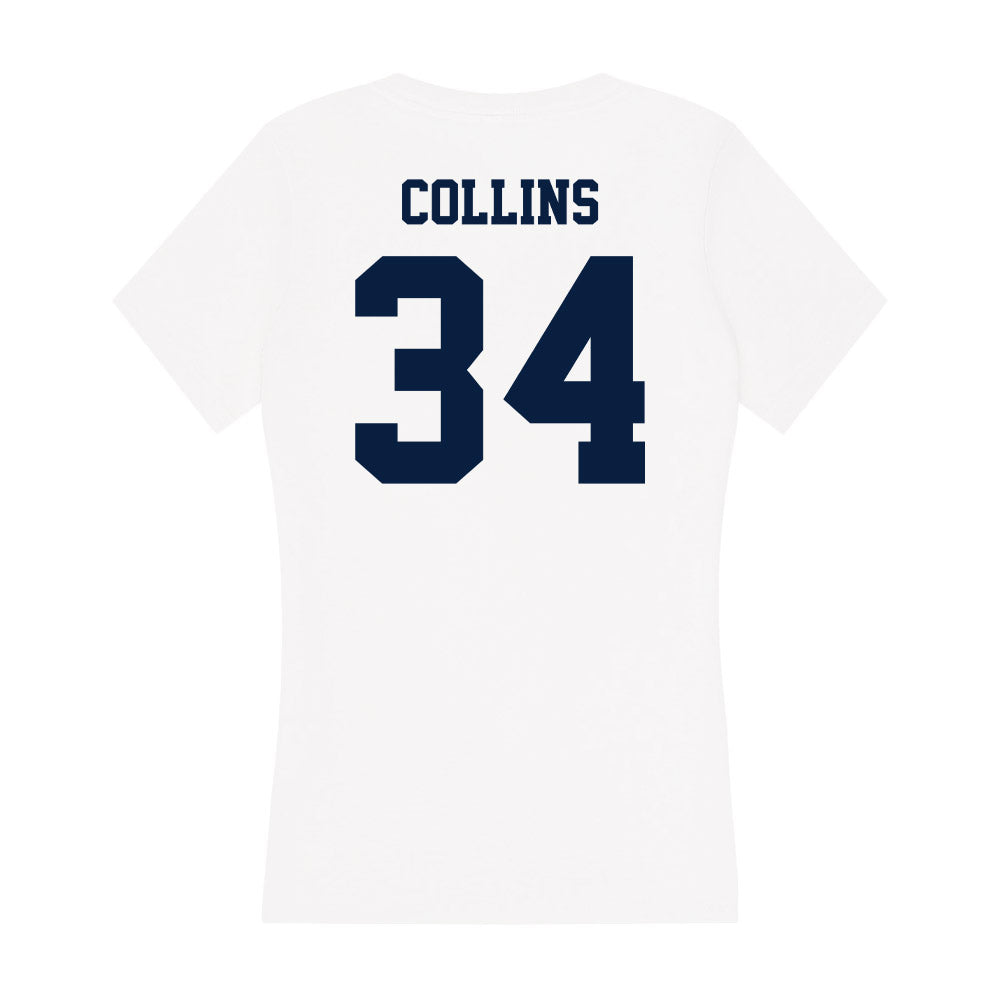 Northern Arizona - NCAA Football : Jaelen Collins - Women's V-Neck T-Shirt-1