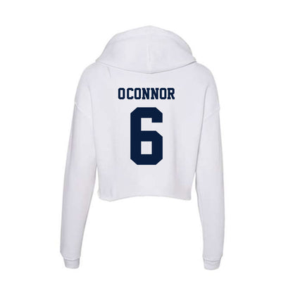 Northern Arizona - NCAA Women's Soccer : Erin O'Connor - Women's Crop Fleece Hoodie-1