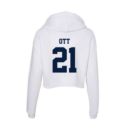 Northern Arizona - NCAA Women's Soccer : Avery Ott - Women's Crop Fleece Hoodie-1