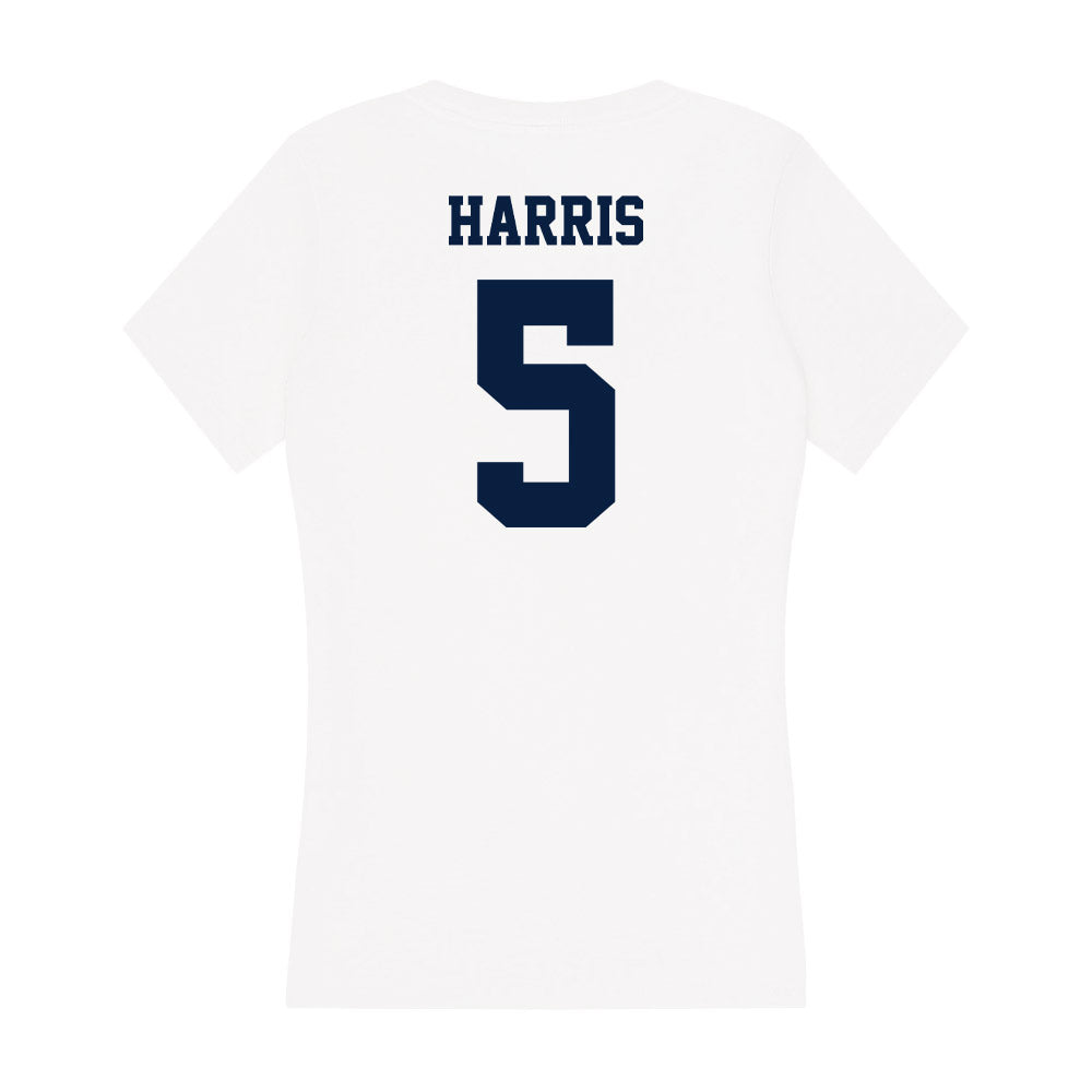 Northern Arizona - NCAA Football : Nahamani Harris - Women's V-Neck T-Shirt-1