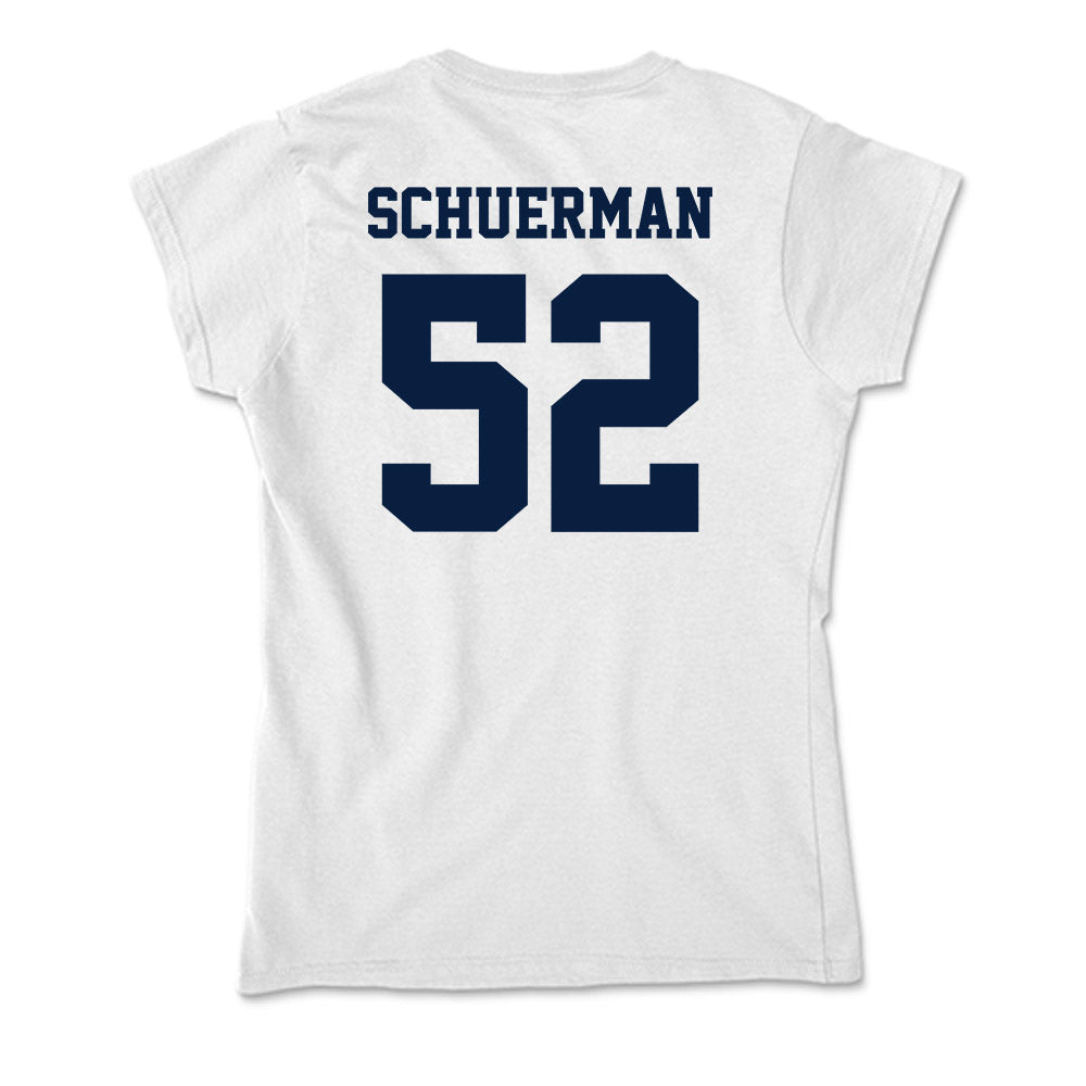 Northern Arizona - NCAA Football : Griffin Schuerman - Soft Style Women’s T-Shirt-1