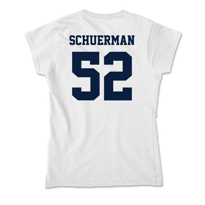 Northern Arizona - NCAA Football : Griffin Schuerman - Soft Style Women’s T-Shirt-1