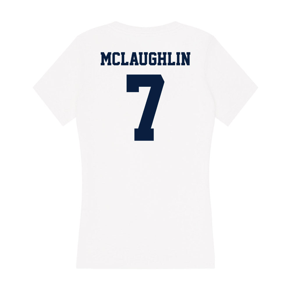 Northern Arizona - NCAA Football : Alex McLaughlin - Women's V-Neck T-Shirt-1