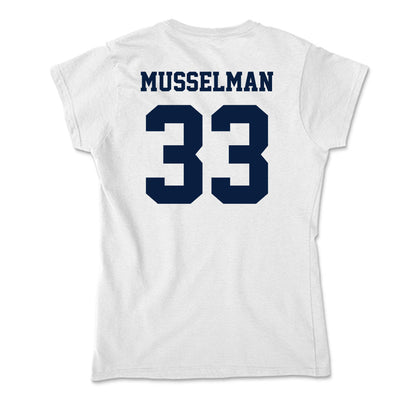 Northern Arizona - NCAA Women's Swimming & Diving : Elsa Musselman - Soft Style Women’s T-Shirt-1