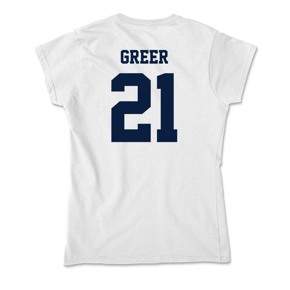 Northern Arizona - NCAA Football : Mikale Greer - Soft Style Women’s T-Shirt-1