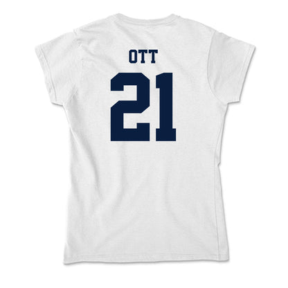 Northern Arizona - NCAA Women's Soccer : Avery Ott - Soft Style Women’s T-Shirt-1