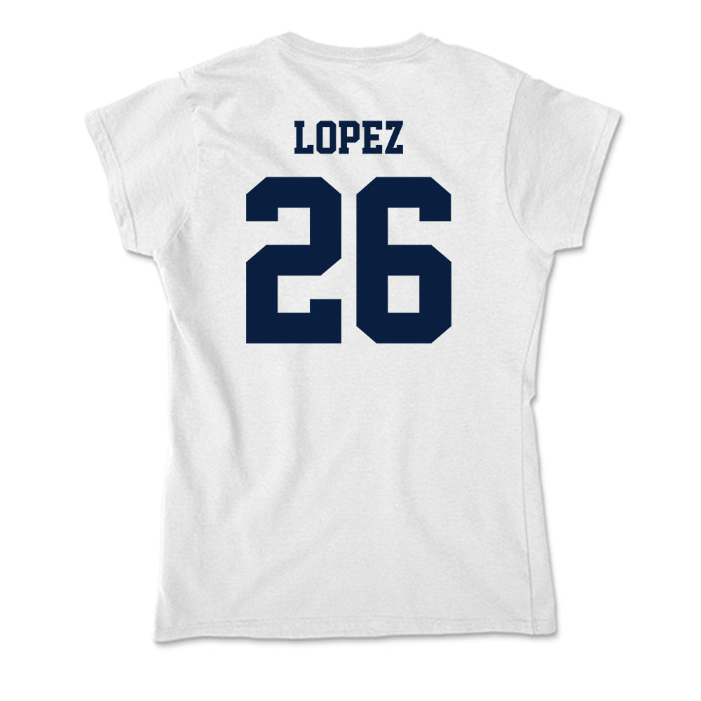 Northern Arizona - NCAA Football : Isaiah Lopez - Soft Style Women’s T-Shirt-1