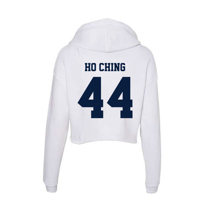 Northern Arizona - NCAA Football : Tausagafou Ho Ching - Women's Crop Fleece Hoodie-1