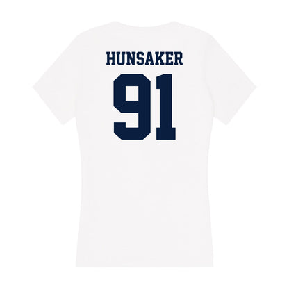 Northern Arizona - NCAA Football : Samuel Hunsaker - Women's V-Neck T-Shirt-1