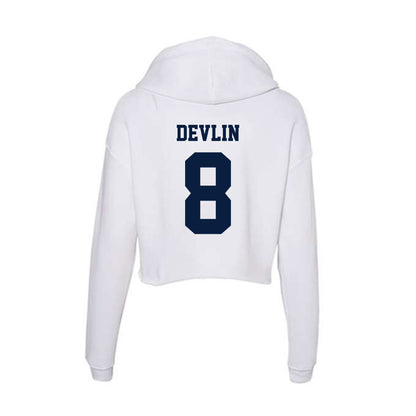 Northern Arizona - NCAA Women's Volleyball : Peyton Devlin - Women's Crop Fleece Hoodie-1