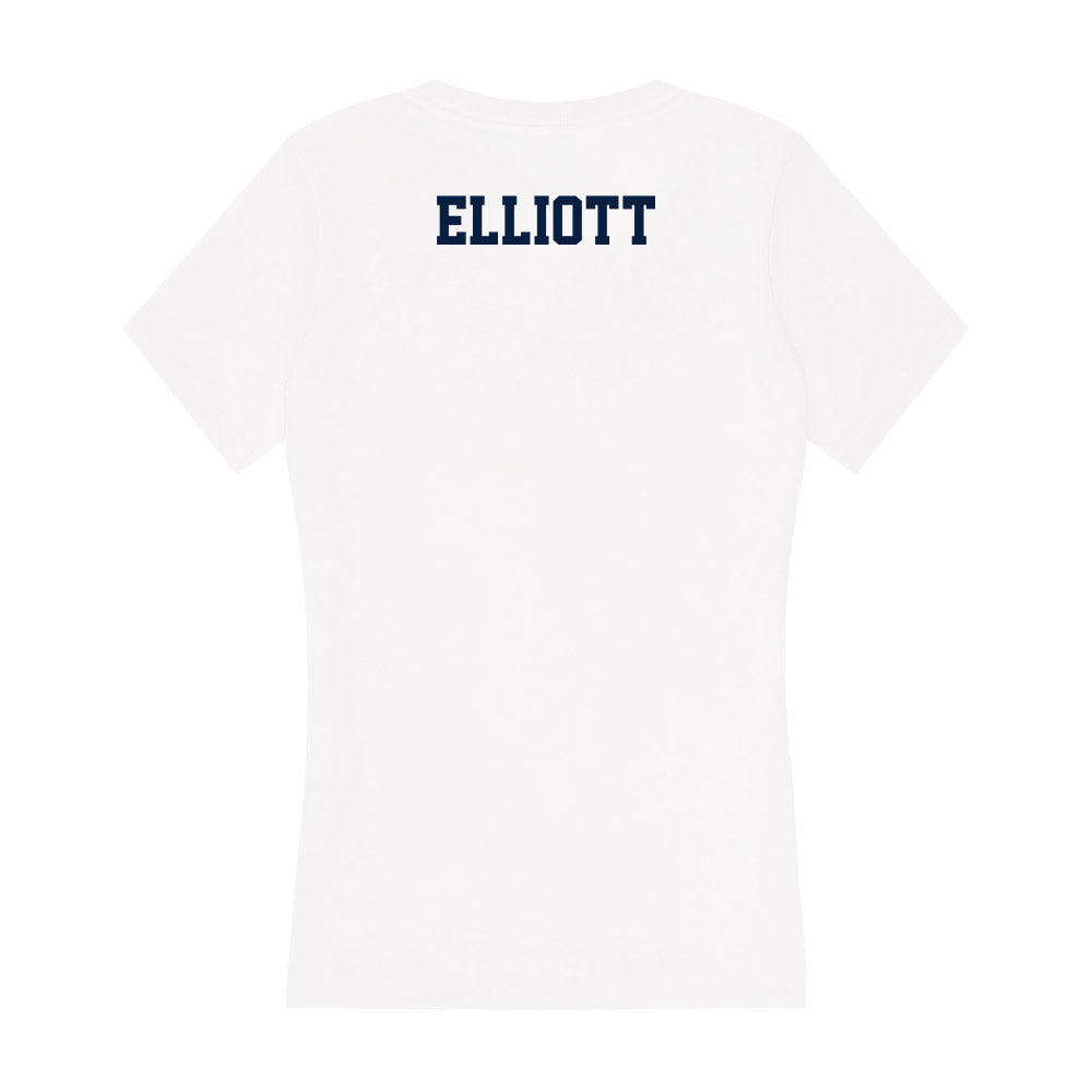 Northern Arizona - NCAA Men's Cross Country : Jackson Elliott - Women's V-Neck T-Shirt-1