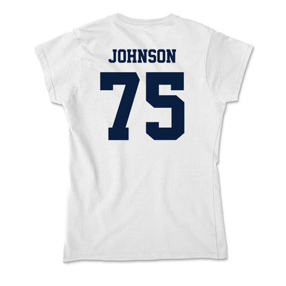 Northern Arizona - NCAA Football : Corey Johnson - Soft Style Women’s T-Shirt-1