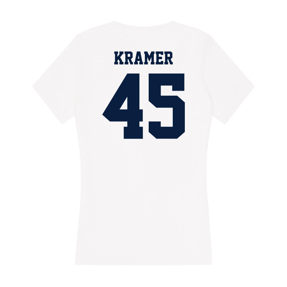 Northern Arizona - NCAA Football : Braden Kramer - Women's V-Neck T-Shirt-1