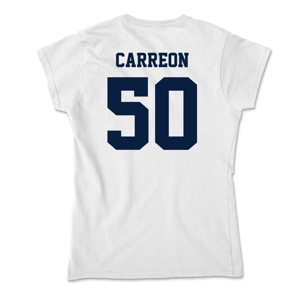 Northern Arizona - NCAA Football : Micah Carreon - Soft Style Women’s T-Shirt-1