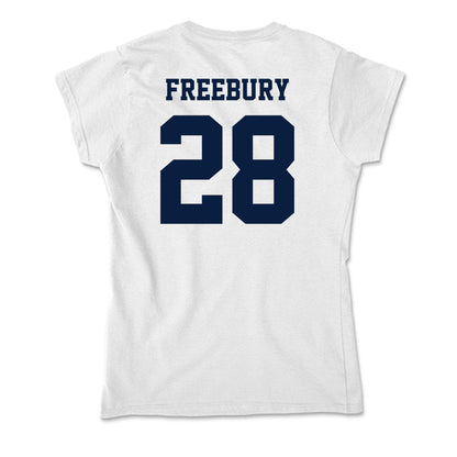 Northern Arizona - NCAA Women's Soccer : Ella Freebury - Soft Style Women’s T-Shirt-1