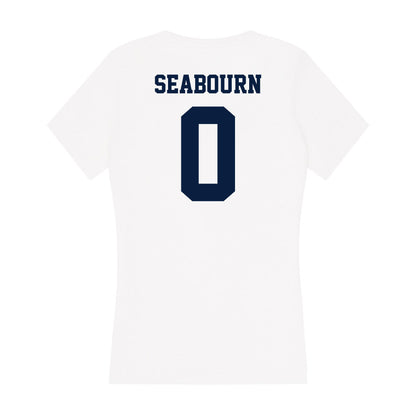 Northern Arizona - NCAA Football : Jakobie Seabourn - Women's V-Neck T-Shirt-1