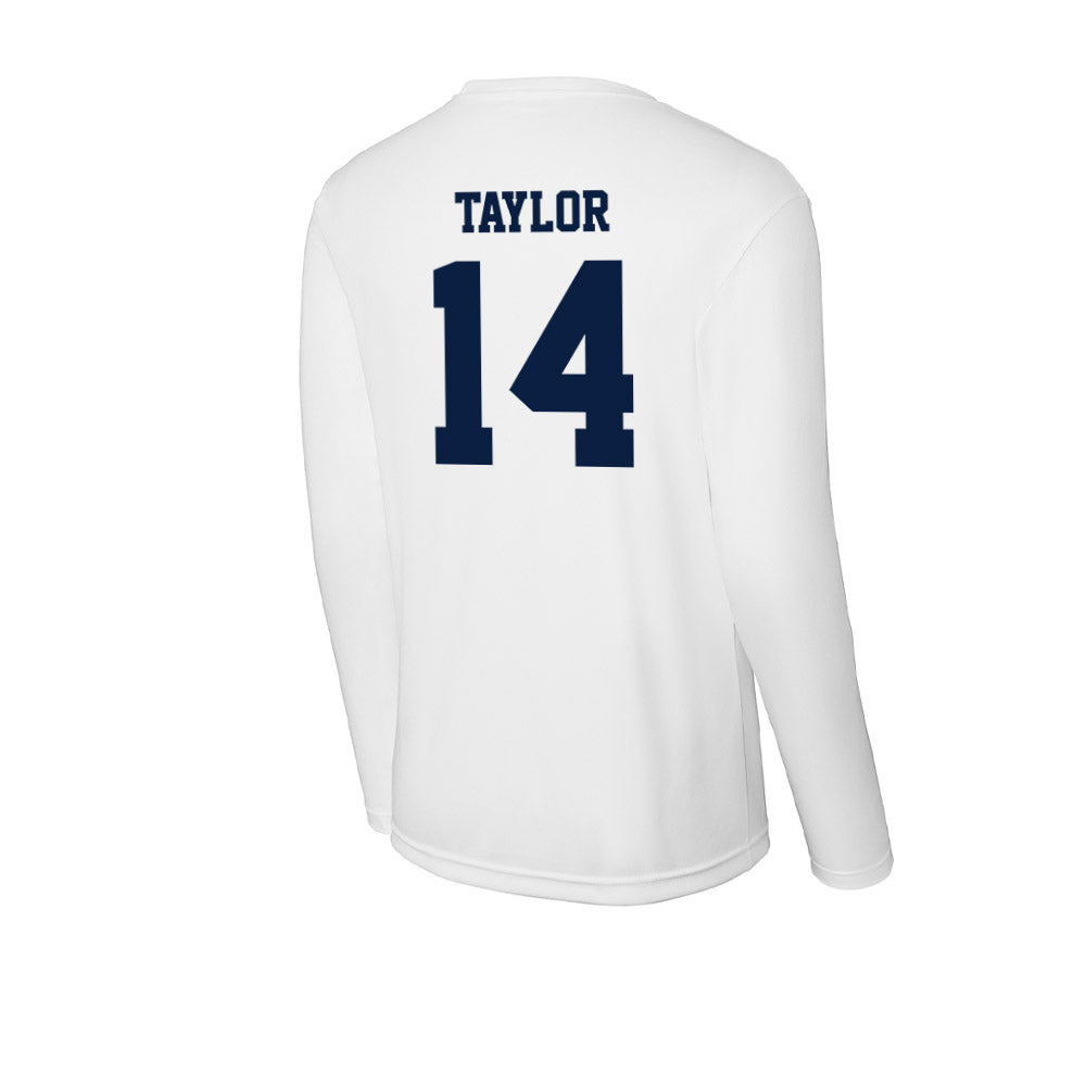 Northern Arizona - NCAA Football : Elijah Taylor - Activewear Long Sleeve T-Shirt