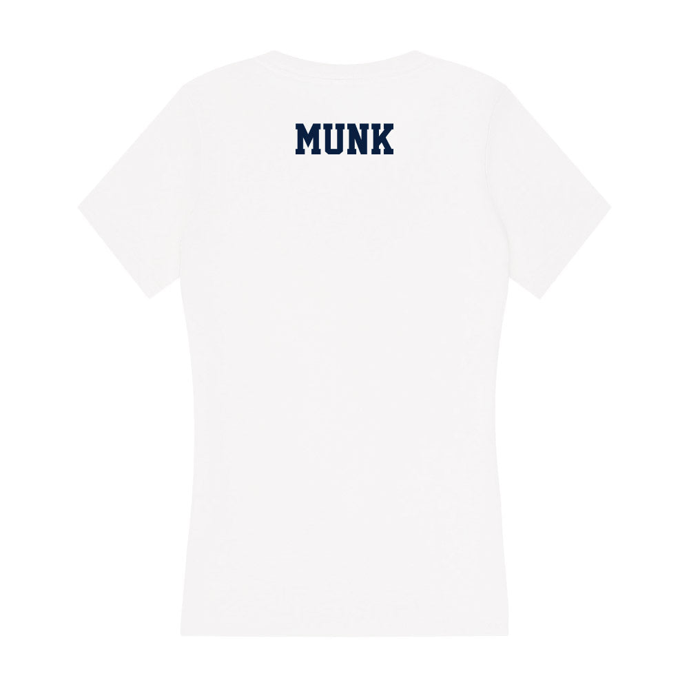 Northern Arizona - NCAA Women's Swimming & Diving : Gracie Munk - Women's V-Neck T-Shirt-1