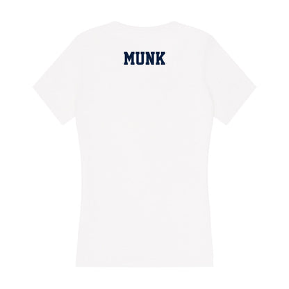 Northern Arizona - NCAA Women's Swimming & Diving : Gracie Munk - Women's V-Neck T-Shirt-1