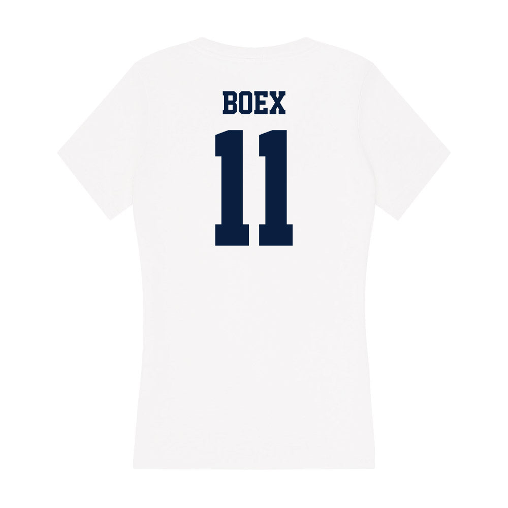 Northern Arizona - NCAA Women's Soccer : micala boex - Women's V-Neck T-Shirt-1