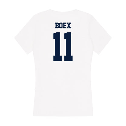 Northern Arizona - NCAA Women's Soccer : micala boex - Women's V-Neck T-Shirt-1