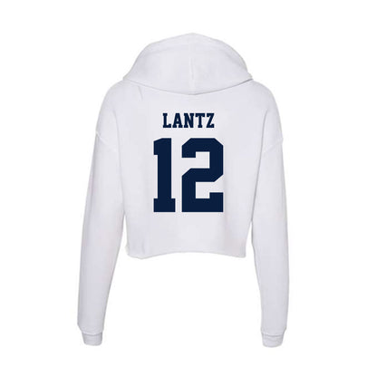 Northern Arizona - NCAA Women's Soccer : Carly Lantz - Women's Crop Fleece Hoodie-1