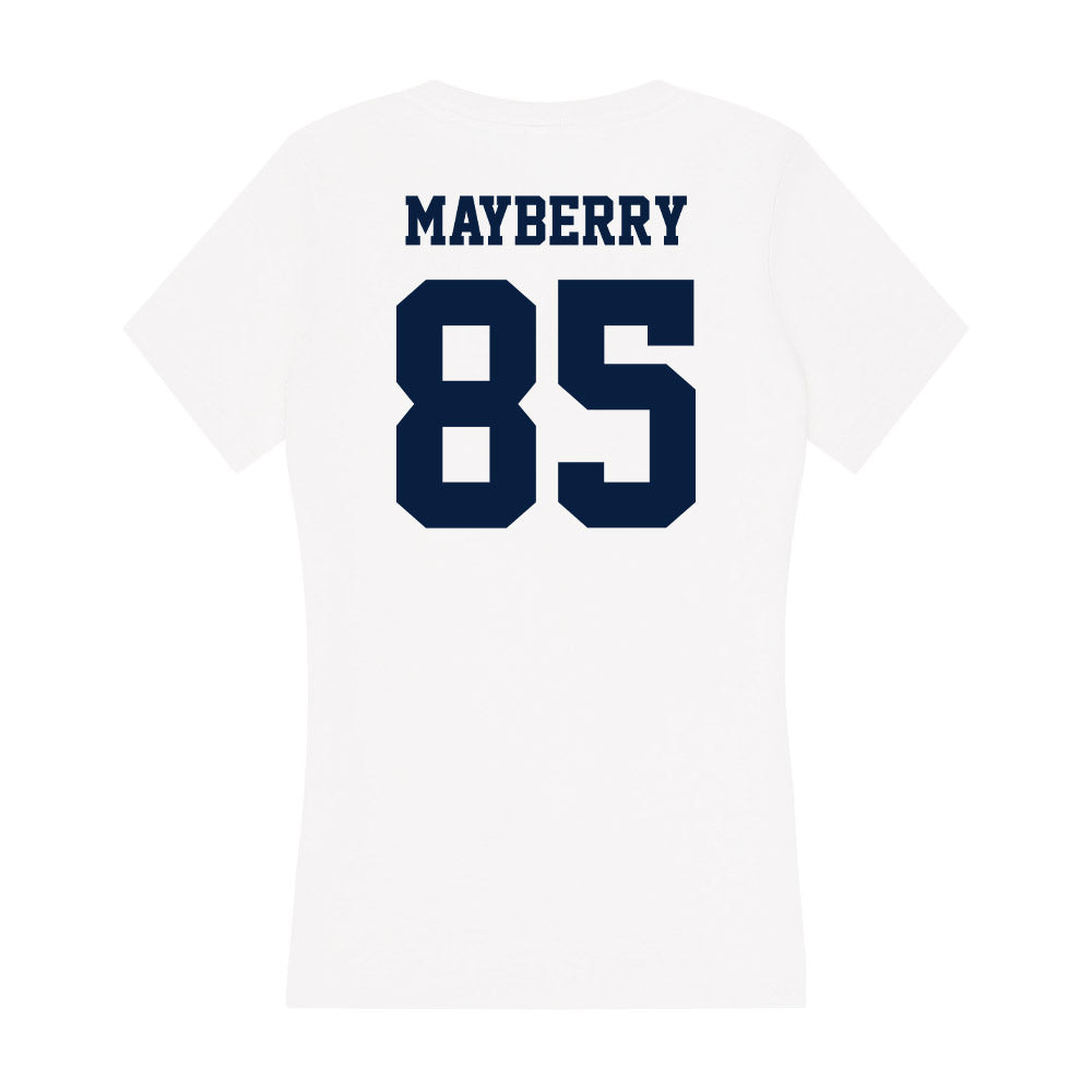 Northern Arizona - NCAA Football : Javery Mayberry - Women's V-Neck T-Shirt-1