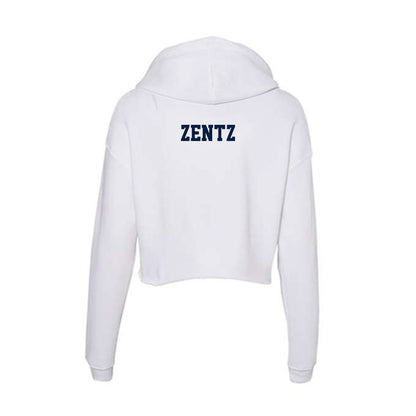 Northern Arizona - NCAA Women's Track & Field : Odessa Zentz - Women's Crop Fleece Hoodie-1