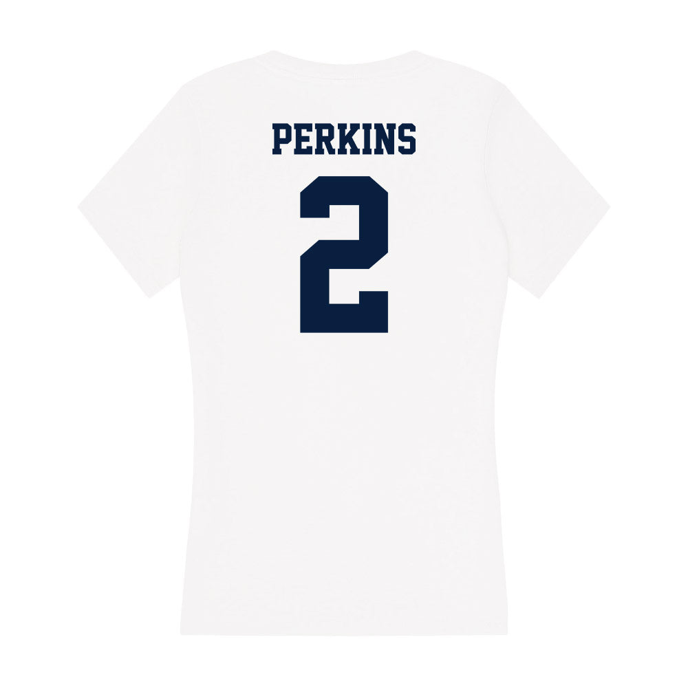 Northern Arizona - NCAA Women's Swimming & Diving : Cydnie Perkins - Women's V-Neck T-Shirt-1