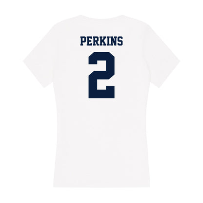 Northern Arizona - NCAA Women's Swimming & Diving : Cydnie Perkins - Women's V-Neck T-Shirt-1