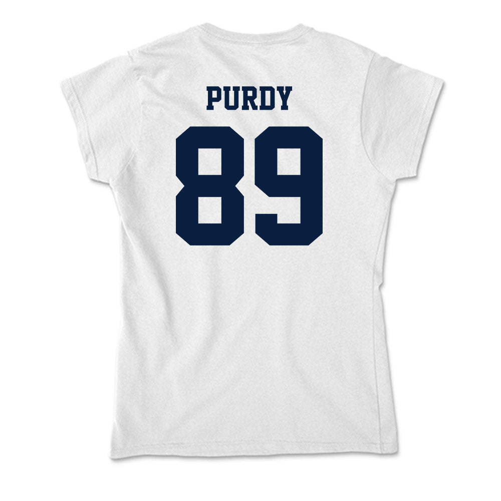 Northern Arizona - NCAA Football : Jeter Purdy - Soft Style Women’s T-Shirt-1