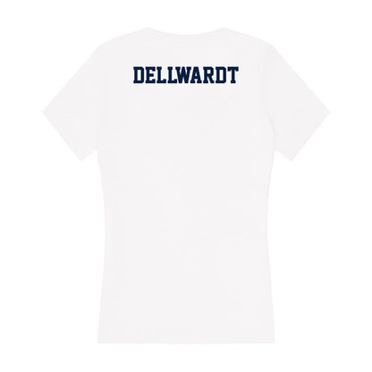 Northern Arizona - NCAA Women's Swimming & Diving : Jamie Dellwardt - Women's V-Neck T-Shirt-1