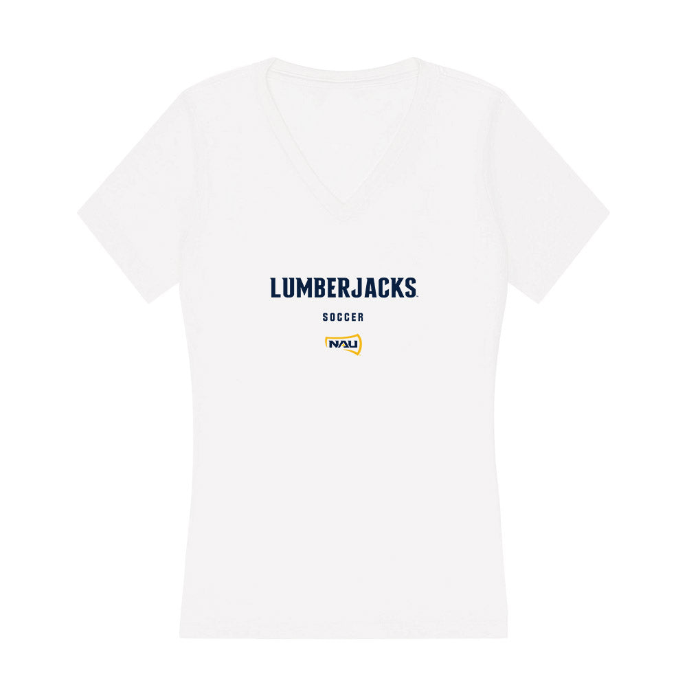 Northern Arizona - NCAA Women's Soccer : Kaitlin Surber - Women's V-Neck T-Shirt-0