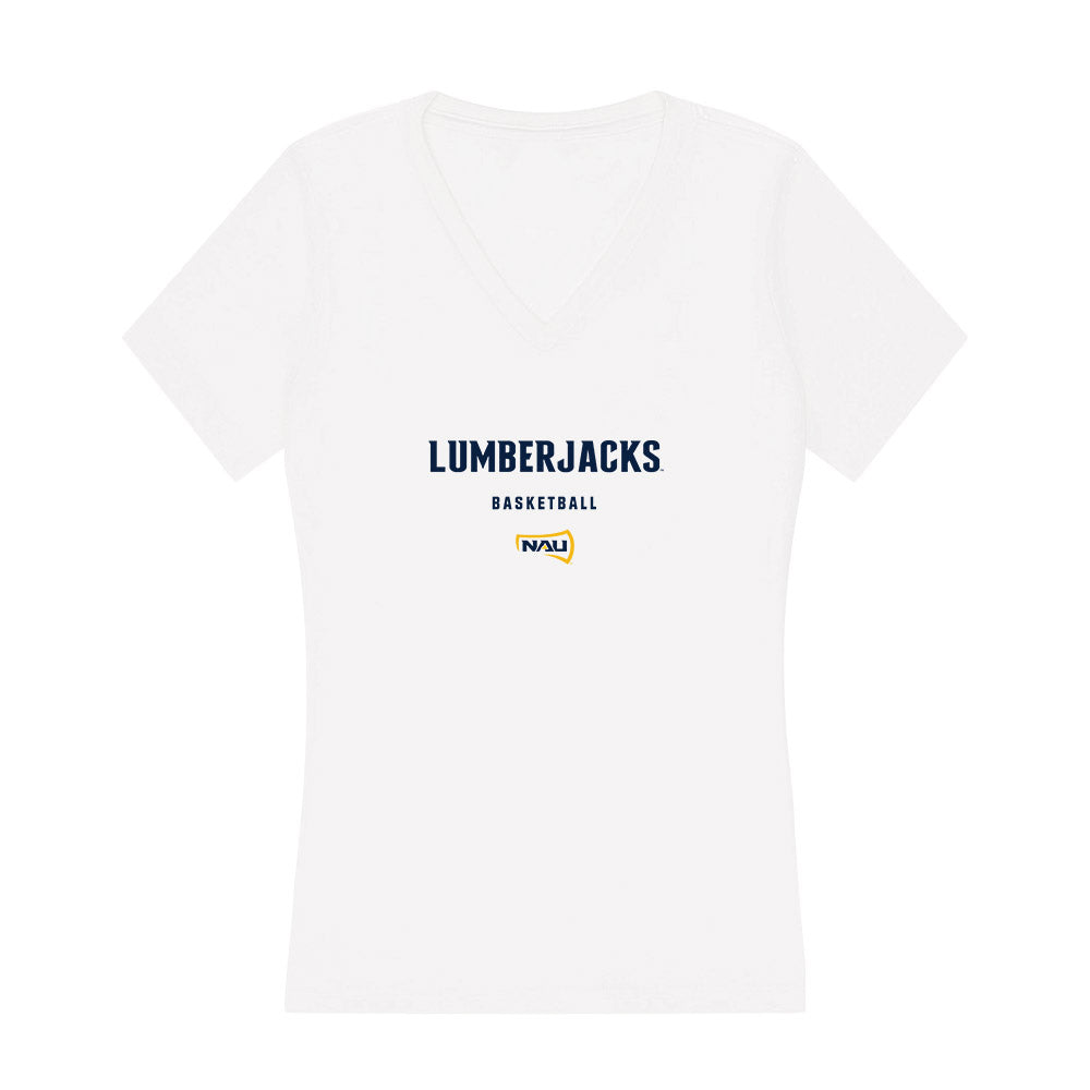 Northern Arizona - NCAA Women's Basketball : Audrey Taylor - Women's V-Neck T-Shirt-0