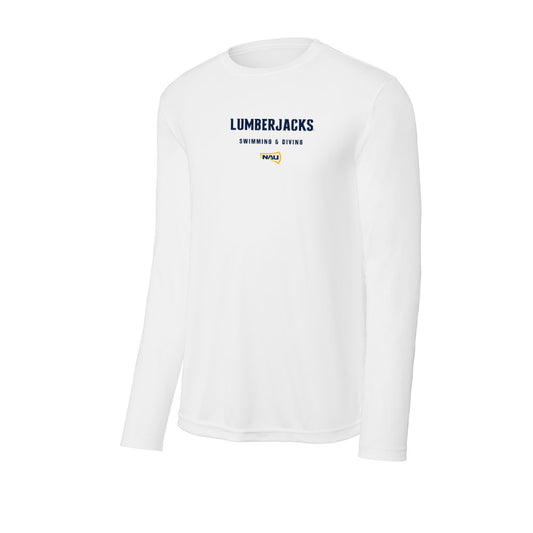 Northern Arizona - NCAA Women's Swimming & Diving : Elizabeth Lillie - Activewear Long Sleeve T-Shirt-0