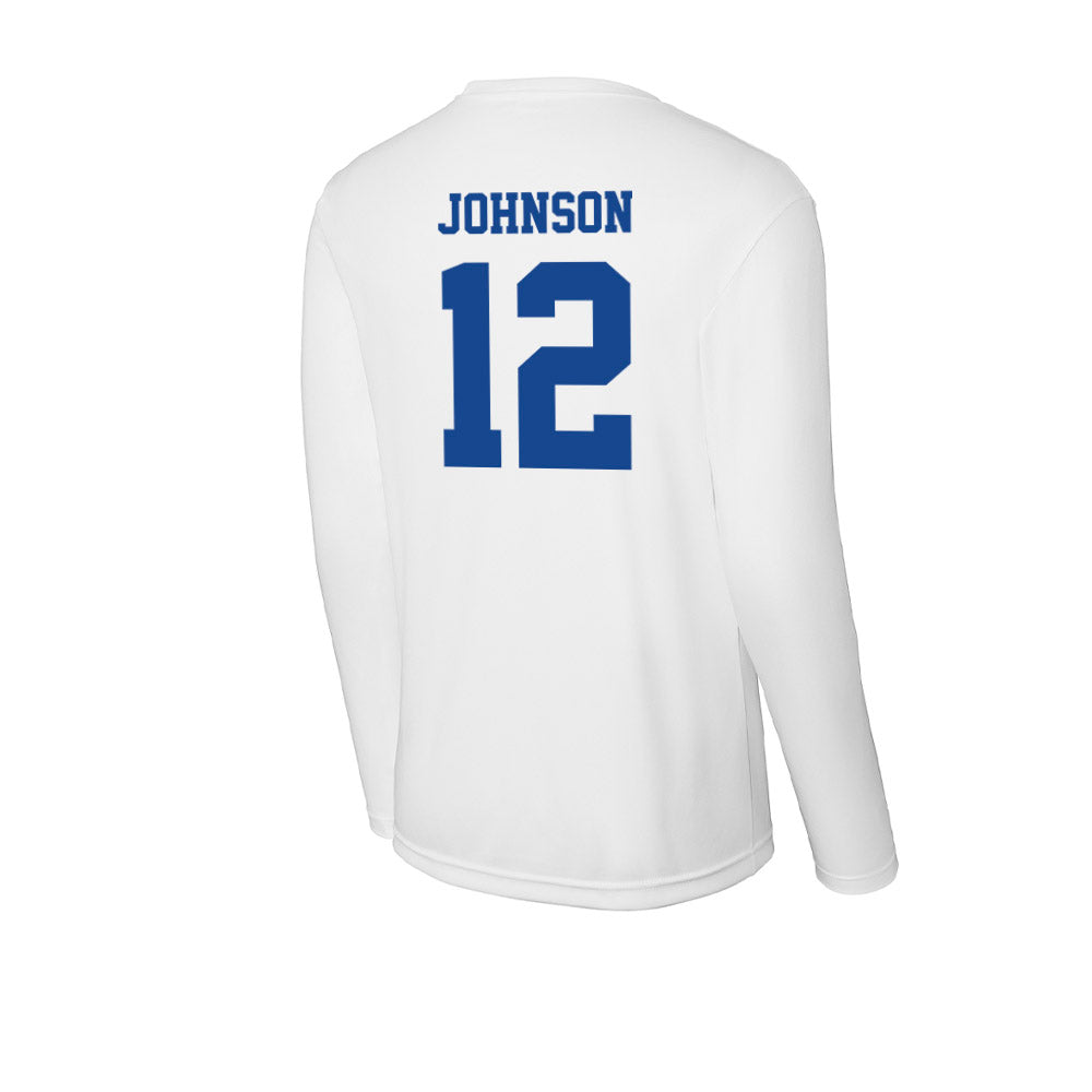 CNU - NCAA Football : Tahir Johnson - Activewear Long Sleeve T-Shirt-1