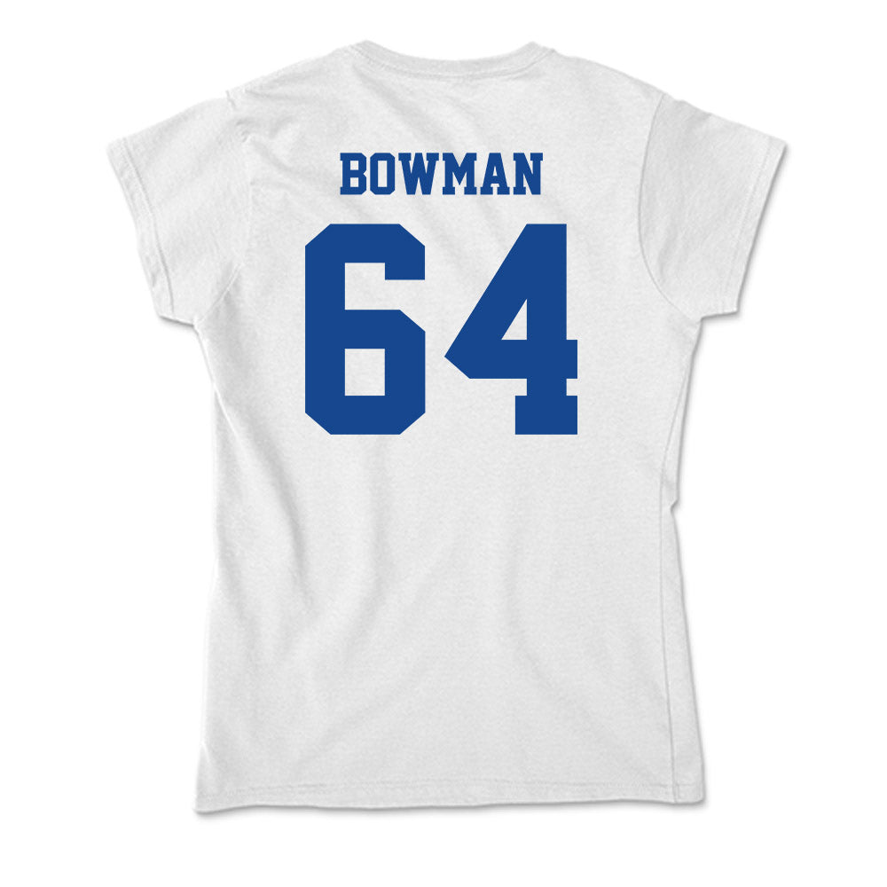 CNU - NCAA Football : Easton Bowman - Soft Style Women’s T-Shirt-1