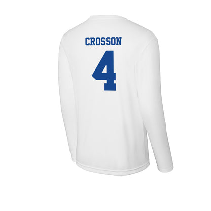 CNU - NCAA Baseball : Scott Crosson - Activewear Long Sleeve T-Shirt-1