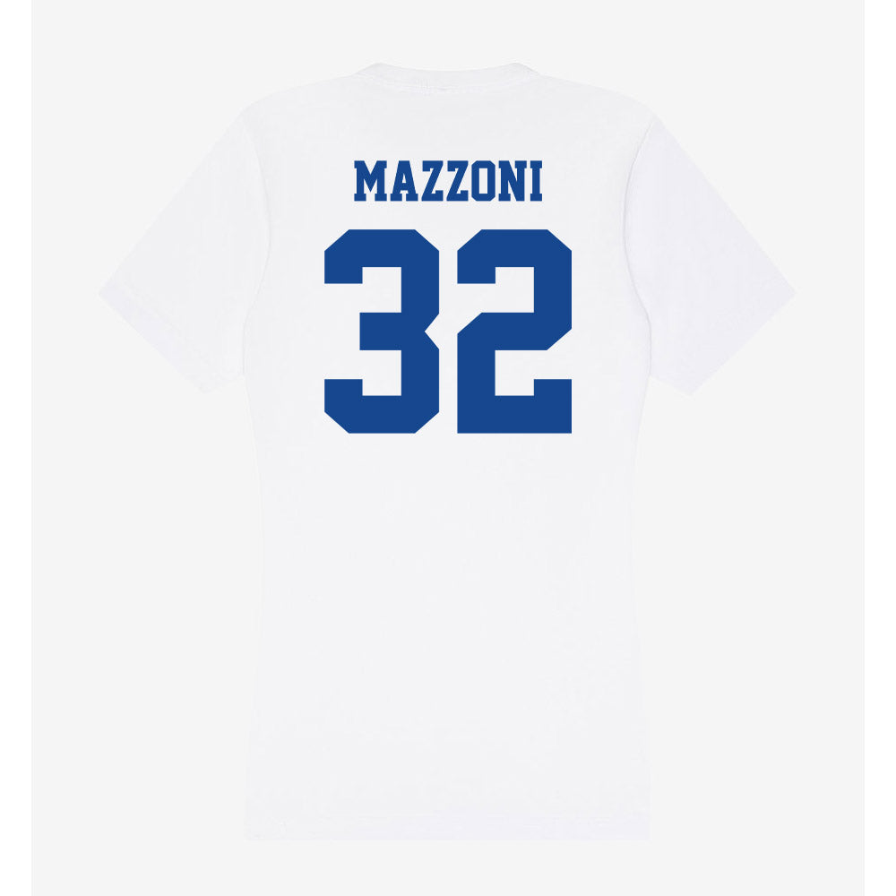 CNU - NCAA Baseball : Wayne Mazzoni - Women's V-Neck T-Shirt-1
