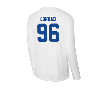 CNU - NCAA Football : Walker Conrad - Activewear Long Sleeve T-Shirt-1