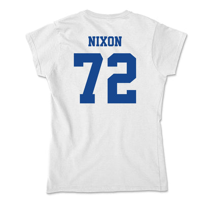 CNU - NCAA Football : Evan Nixon - Soft Style Women’s T-Shirt-1