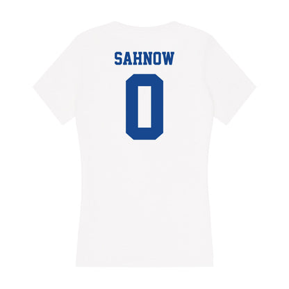  - NCAA Football : Beau Sahnow - Women's V-Neck T-Shirt-1