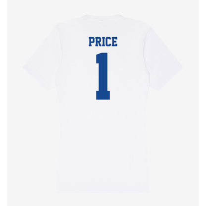CNU - NCAA Women's Volleyball : Kensie Price - Women's V-Neck T-Shirt-1